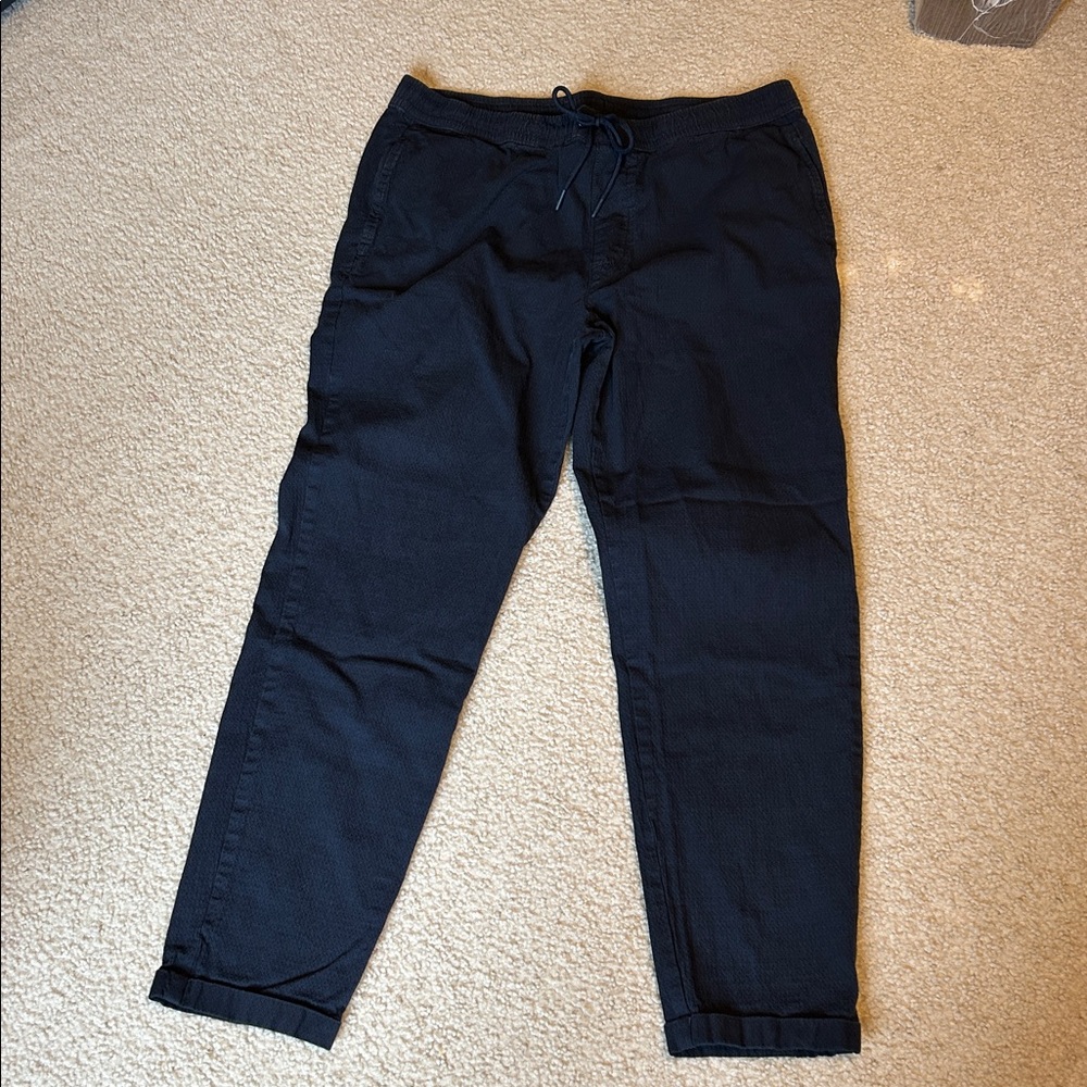 Blue Casual Pants
